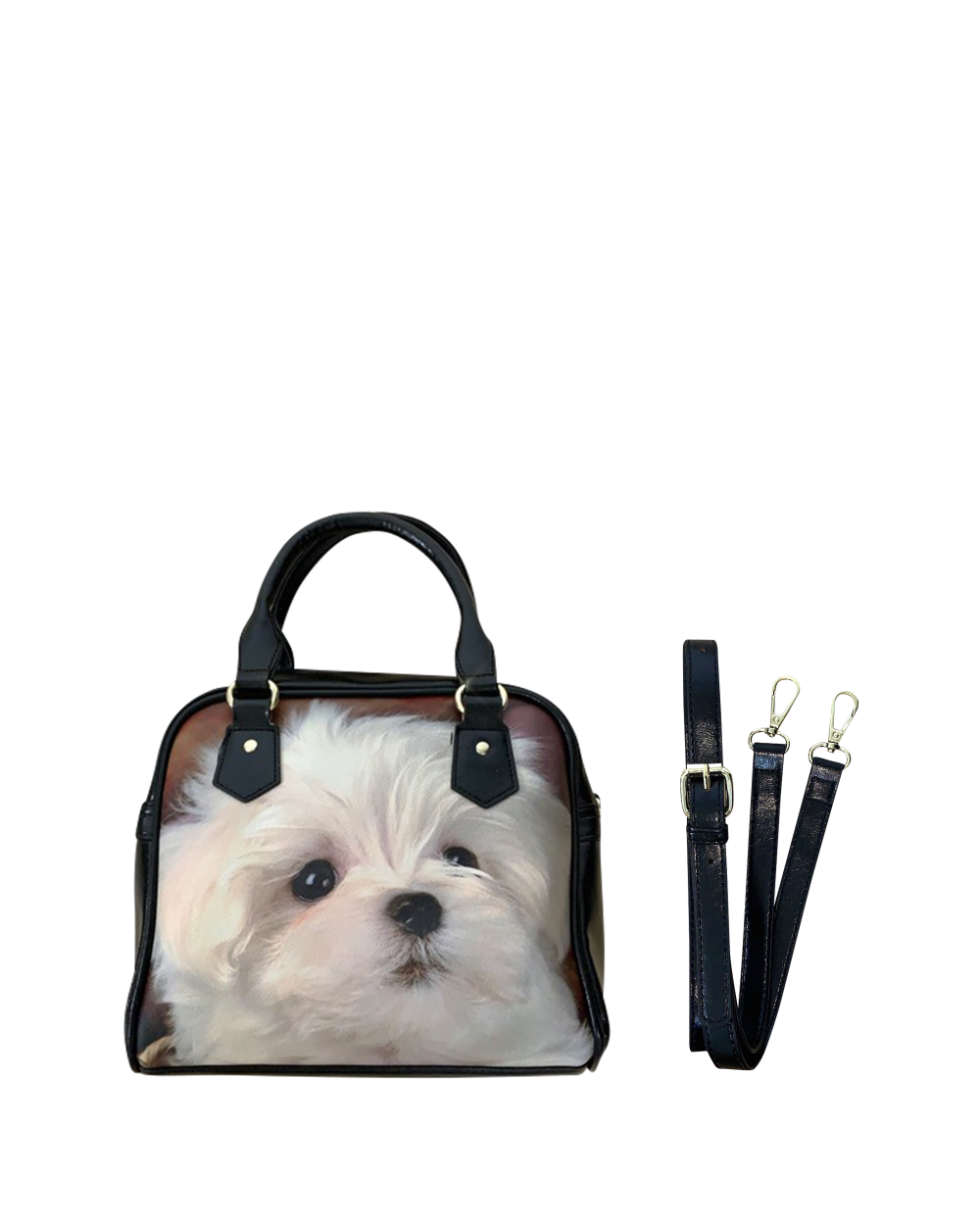 PUPPY LEATHER BAG